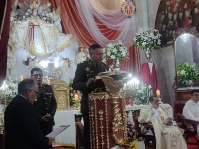 SJRRR Sur participó en la Misa por la Festividad de la Virgen de La Merced, Gran Mariscala y Patrona de las FFAA del Perú