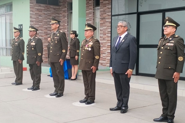 Ceremonia de Despedida al Personal Militar de la  JERRE