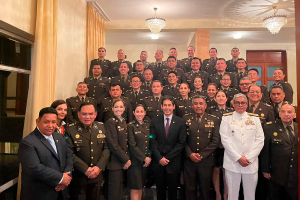 Ceremonia de Imposición de Galones en el grado inmediato superior.