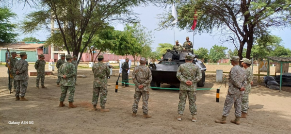 Primer Reentrenamiento para el personal de Oficiales Profesionales de Reserva de la SJRRR Norte